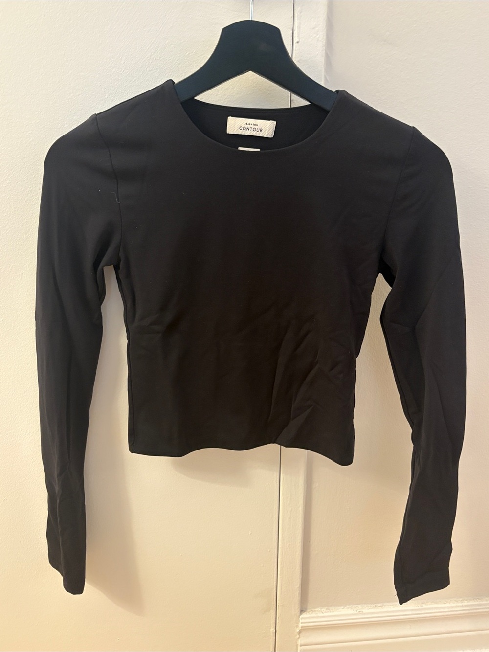 Babaton Contour Long-Sleeve Top – Black